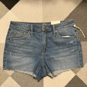 NWT Universal Thread Women's High Rise Shortie Shorts Size 8